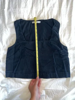 Abercrombie & Fitch Linen-blend tank thumbnail 6