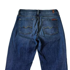 7 For All Mankind Mid Rise Kimmie Bootcut Dark Wash Jeans Women's Size 29 | 29-2 thumbnail 4