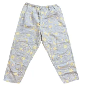 Lanz Of Salzburg Celestial Moon and Stars Flannel Pajama Set‎ Blue Large 2 Piece thumbnail 8