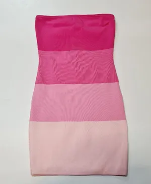 superdown Perla Ombre Mini Dress in Pink Ombre thumbnail 3