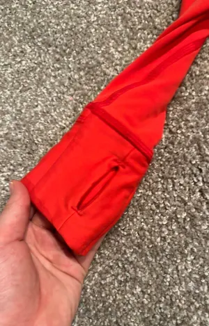 Lululemon Red Half-Zip thumbnail 2
