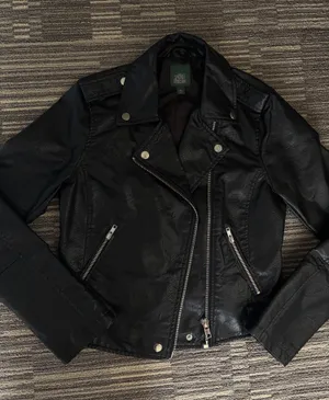 Wild Fable Black Leather Jacket (open to offers!) thumbnail 1