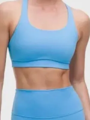 Lululemon Free To Be Zen Bra Size 6 Blue thumbnail 1