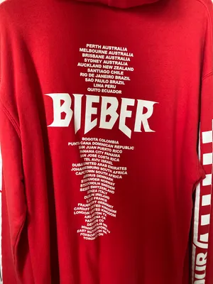 Justin Bieber Purpose Tour Hoodie thumbnail 2