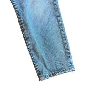 Good American Good Mom Light Wash Jeans Straight Leg Cotton Size 15 Women's thumbnail 5