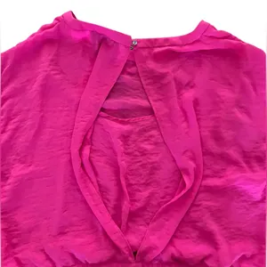 Women’s DKNY Hot Pink Blouse Size XL thumbnail 3