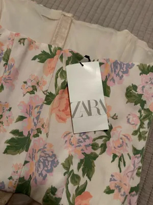 ZARA Corset Top Floral thumbnail 2