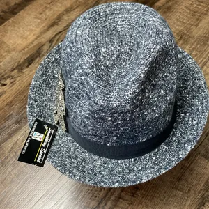SOMETHING SPECIAL Fedora Gray Fall Boho Embellished Band Bucket Hat thumbnail 11