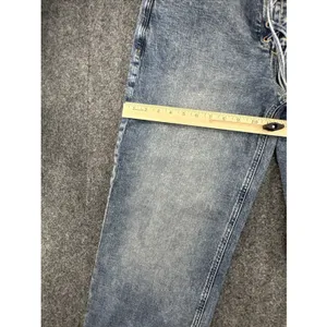 Gap Low Rise 90s Loose Lace Up Jeans Womens 30 Light Wash Wide Leg Y2K thumbnail 7