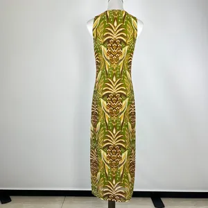 NWOT Farm Rio Printed Tulle Sleeveless Midi Dress Size S thumbnail 5