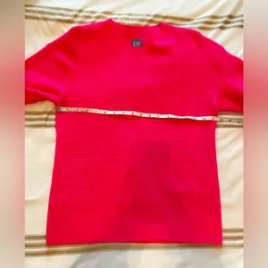 GAP Hot Pink Textured Crewneck Sweater Size XS thumbnail 5