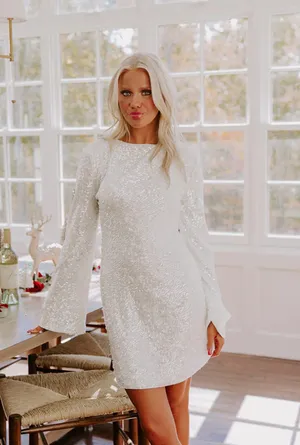 Shop Impressions White Dress thumbnail 1