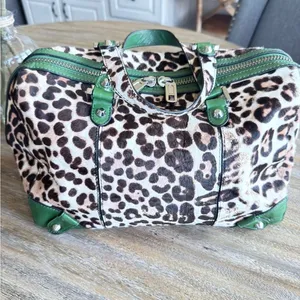 Juicy Couture Brown and Green Travel Bag thumbnail 1