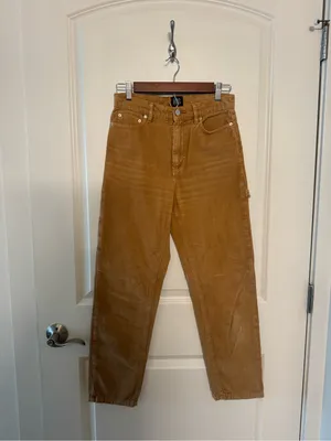 BDG Urban Outfitters Corduroy Slim Straight - Brown/Camel thumbnail 2