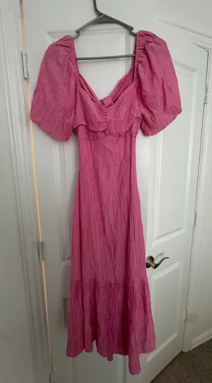 Pink Lily midi dress thumbnail 1
