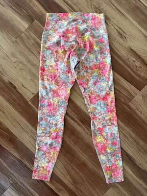LULULEMON Align Pant 25" in Inflorescence Multi Sz. 8 thumbnail 6
