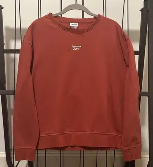 Reebok Red Sweater thumbnail 1