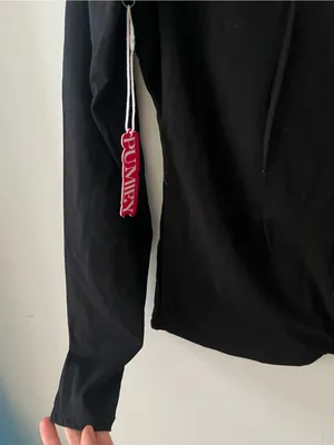 Women’s Black Long Sleeve Turtleneck Tee thumbnail 3