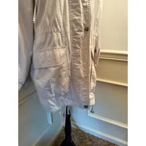 Vintage Mulberry Street Two-Tone Utility Jacket Ivory & Grey Gorpcore Coastal thumbnail 4