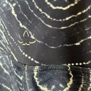 Beyond Yoga Lux High Waist Leggings Ripple Effect Blue shibori print size small thumbnail 6