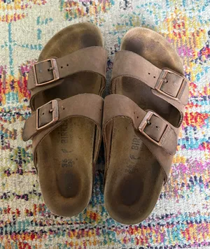 Leather Birkenstock Sandals thumbnail 1