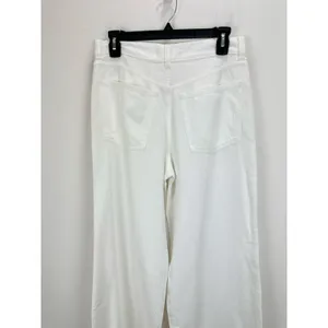 Madewell Superwide Leg Jeans Airy Denim Tile White High Rise Relaxed US 28 NWT thumbnail 10