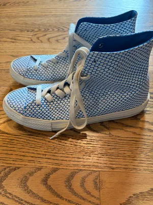 Converse Chuck Taylor All Star Sneakers Gemma White Blue thumbnail 2
