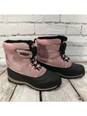 Ranger Pink Snow Boots Thermolite Insulation Waterproof Adjustable Strap Sz5 Size 5 thumbnail 2