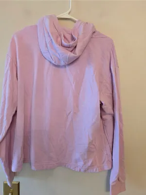Nike purple swoosh hoodie size womens small thumbnail 3