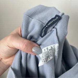 Brandy Melville Priscilla Light Blue Gray Slightly Flared Yoga Pants XS/S thumbnail 3