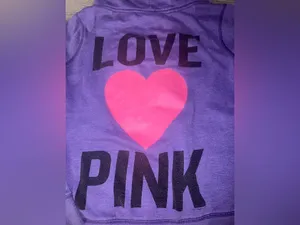 PINK Victoria’s Secret OLD PINK Vintage Y2K STYLE 2011 purple hooded jacket thumbnail 5