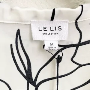 LE LIS Abstract Print Sopi’s Belted Tunic Dress Size M thumbnail 7