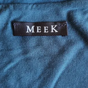 Diva Boutique Meek Maxi Skirt Women L Teal Solid Slim Fit Bodycon Jersey Stretch thumbnail 5