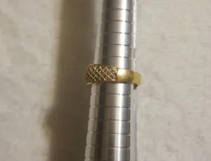 Vintage Avon Band Ring Gold Size 8 thumbnail 3