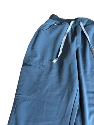 Figs Technical Collection Slate Blue Jogger Scrub Pants Zip Cargo Small Women's thumbnail 15
