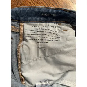 American Eagle, NE(X)T level stretch, Womens, Size US 4,Blue Denim,Jeggings‎ thumbnail 11