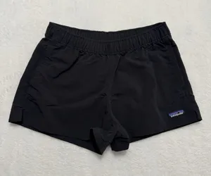 Patagonia Women's Barely Baggies Black Shorts Size XSmall thumbnail 1
