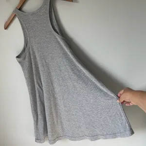 Free People Beach Ribbed Basic Mini Dress Sleeveless Gray Women's Size Small thumbnail 7
