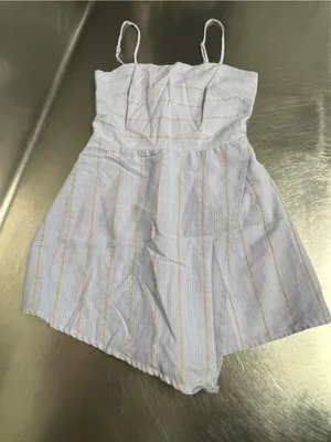 Altar'd State Light Blue Spaghetti Strap Romper - Size XS - VGUC thumbnail 3