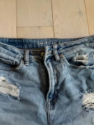 American Eagle Outfitters Stretch Mom Jean / Straight Jean thumbnail 4