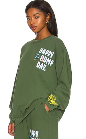 Boys lie green Sweatshirt give em hell thumbnail 1
