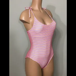 New. Onia textured stripe swimsuit. NWOT thumbnail 3