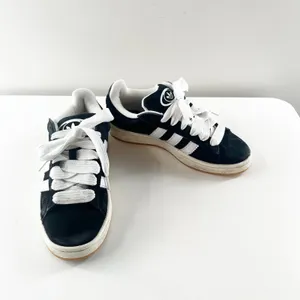 Adidas Originals Campus Shoes Sneakers in Black And White Stripe Mens 6 / W 7 thumbnail 3