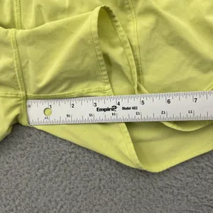 Lululemon Hotty Hot Shorts Low Rise 4" Yellow Vibe Athletic Athleisure Women's 6 thumbnail 7