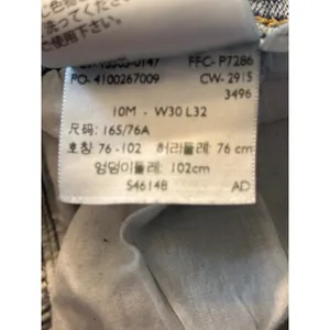 Levis 314 Shaping Straight Leg Jeans Light Wash Blue‎ Denim W30 L32 Mens 10M thumbnail 4
