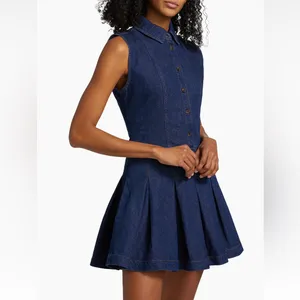 **NWT** Arella Denim Mini Dress from Reformation thumbnail 5