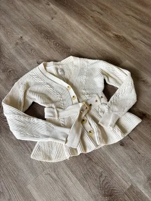 Women’s Maeve Belted Cable Cardigan Sweater thumbnail 7