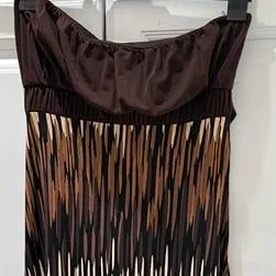 Rampage brown beach dress S-XS thumbnail 2