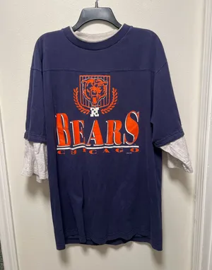 Vintage Chicago Bears 3/4 Sleeve Top thumbnail 1