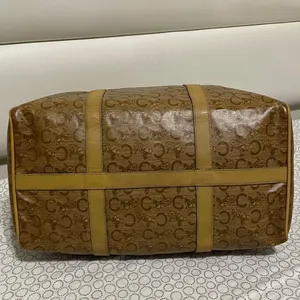 Celine PVC Classic Beige/Brown Duffel Bag thumbnail 9